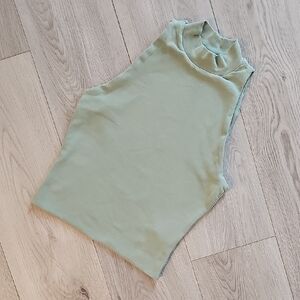 Kookaï Supima Cotton Sleeveless Kookai Contour Double Lined Tank Top, XS